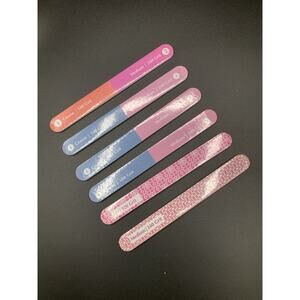 6 Pcs Professional Nail Files Buffers Set Manicure Pedicure Kit 180 240 320 Grit